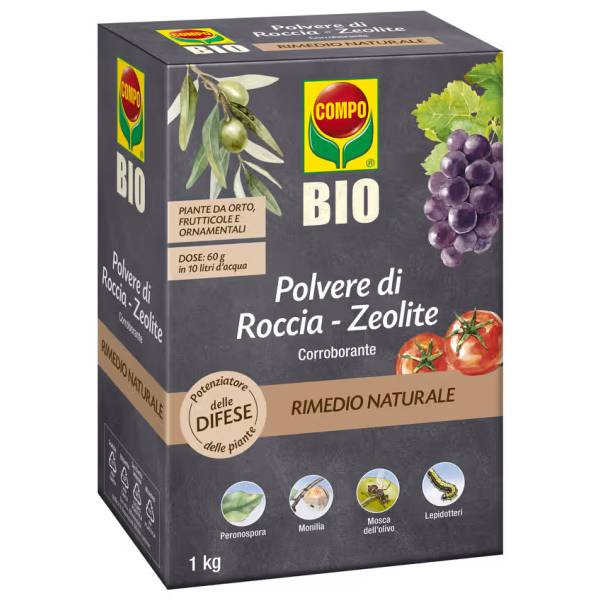COMPO BIO Zeolite, trattamento minerale naturale in polvere micronizzata