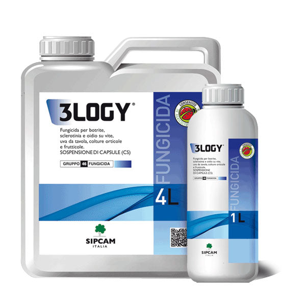 3LOGY Sipcam fungicida per botrite oidio e sclerotinia