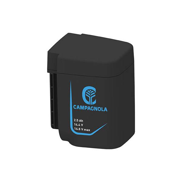 Batteria agli ioni di litio Campagnola EP1425 con sistema plug-in per forbice elettrica Nova 35.