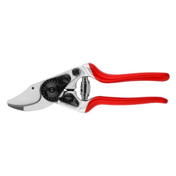 Forbici da potatura professionali FELCO 14 a una mano, modello bypass compatto in alluminio forgiato e acciaio temprato.