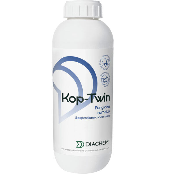 Kop-Twin SC Diachem 1 L fungicida rameico con TBCS e idrossido di rame