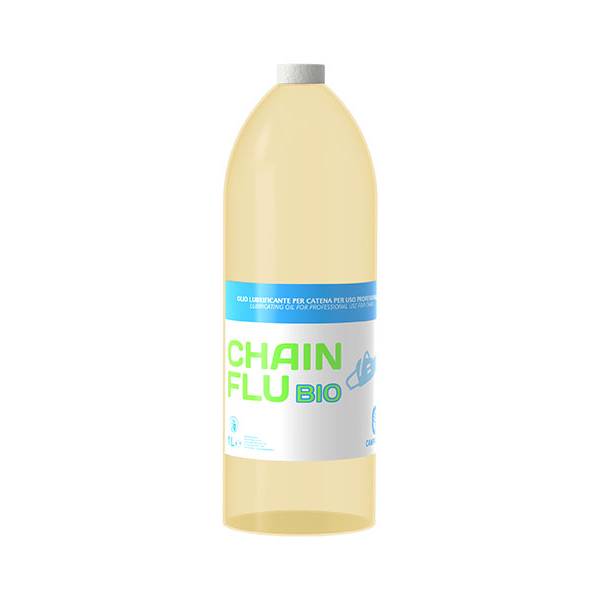 Bottiglia Olio lubrificante per catena Chain F Campagnola 1 litro biodegradabile}(Chain Flu Bio).