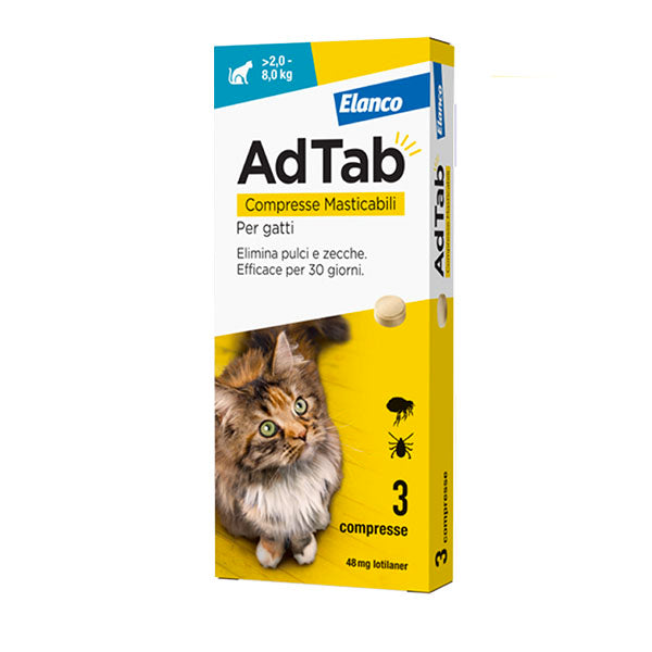 AdTab compresse per gatti