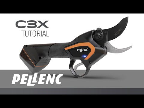 Come usare la forbice Pellenc C3X: tutorial ufficiale. Video realizzato da Pellenc. Sala Laurus, partner tecnico Pellenc, ti supporta nella scelta e nell’utilizzo della C3X.