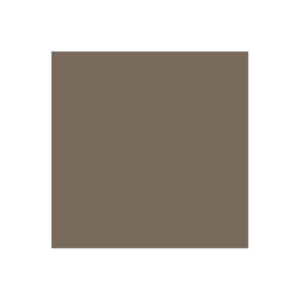 Sottovaso Fenice Pilone Tortora Twentyfirst by Elbi in resina riciclabile dal design moderno, resistente e Made in Italy