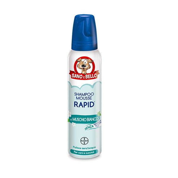 Bayer Rapid Shampoo Secco: shampoo per cuccioli o animali malati