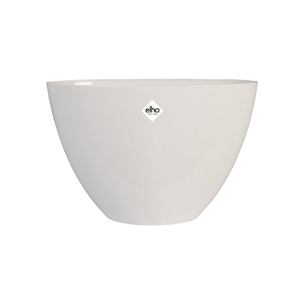 Brussels Diamond Oval High: vaso da design per interno Bianco