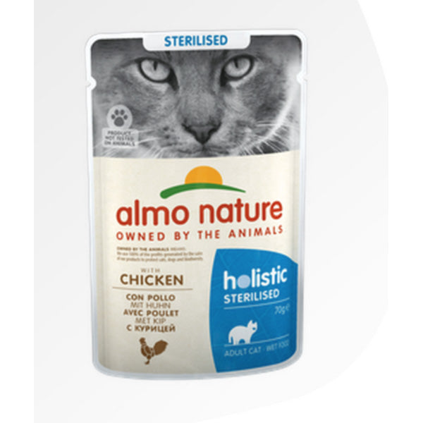 Holistic Functional Sterilised Pollo: Alimento umido per gatti Sterilizzati
